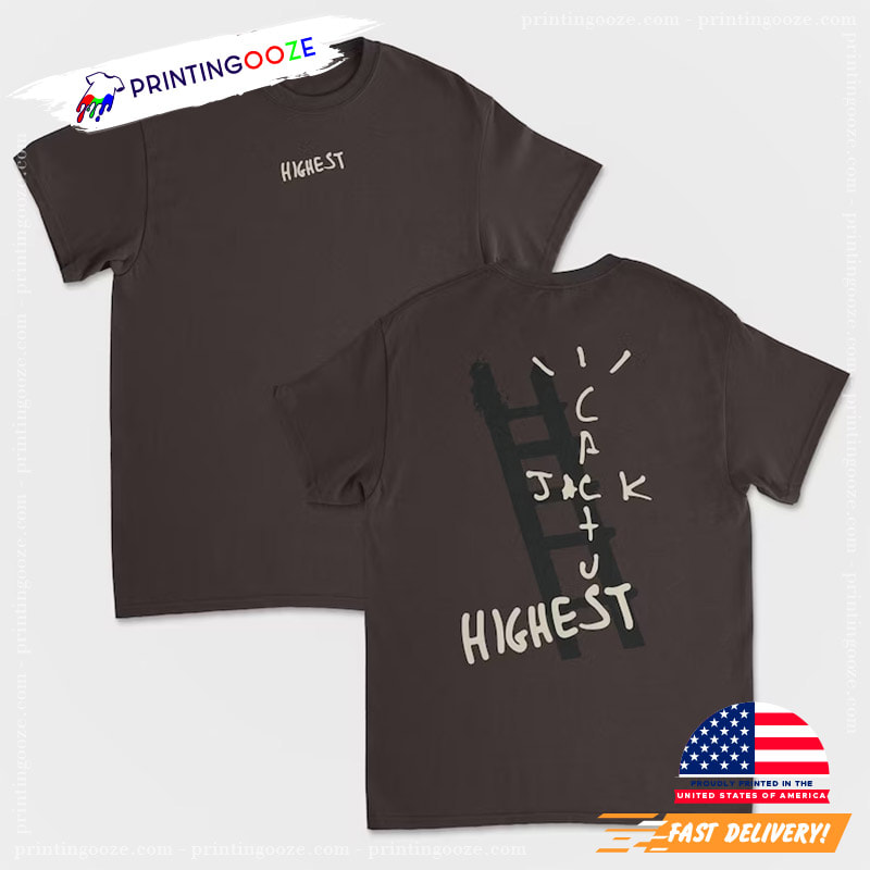 cactus jack highest t shirt