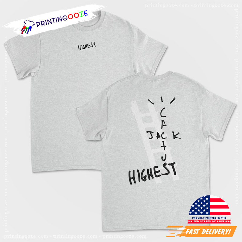 Highest Ladder Travis Scott Cactus Jack 2 Sided Shirt - Unleash Your  Creativity