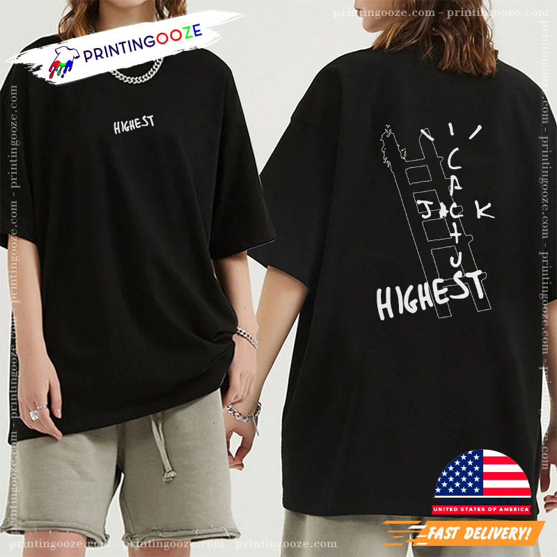 Highest Ladder Travis Scott Cactus Jack 2 Sided Shirt - Unleash Your  Creativity