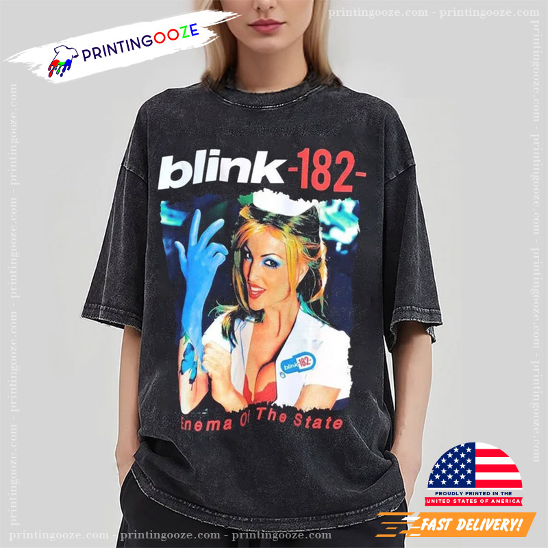Blink 182 Enema Of The State Album T-shirt, Blink 182 merch