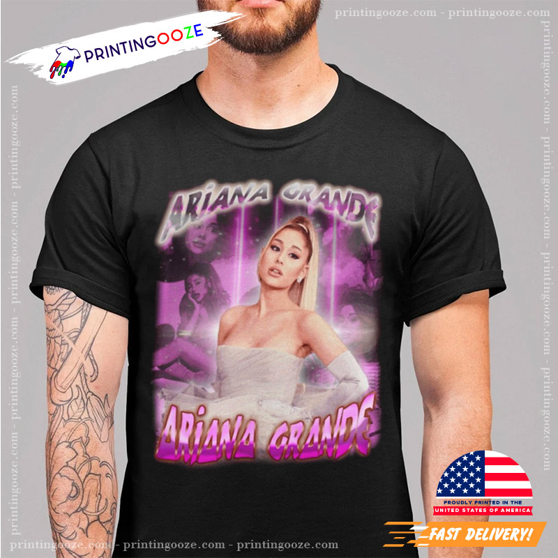 Famous Ariana Grande Vintage 90s T-shirt - Unleash Your Creativity