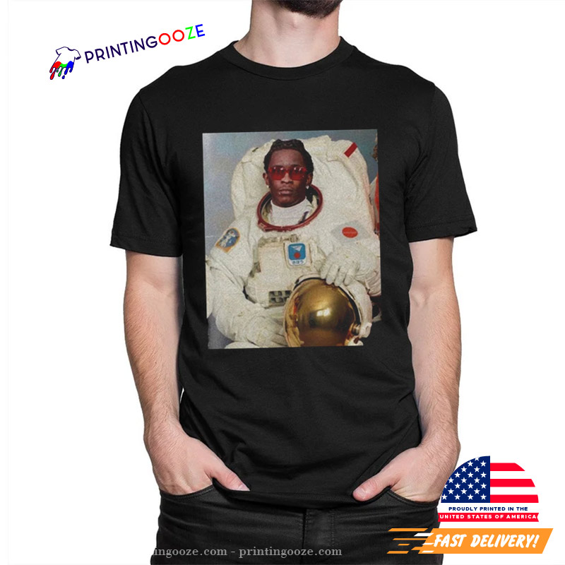 Astronaut Rapper Young Thug Hip Hop Graphic Shirt - Unleash Your Creativity