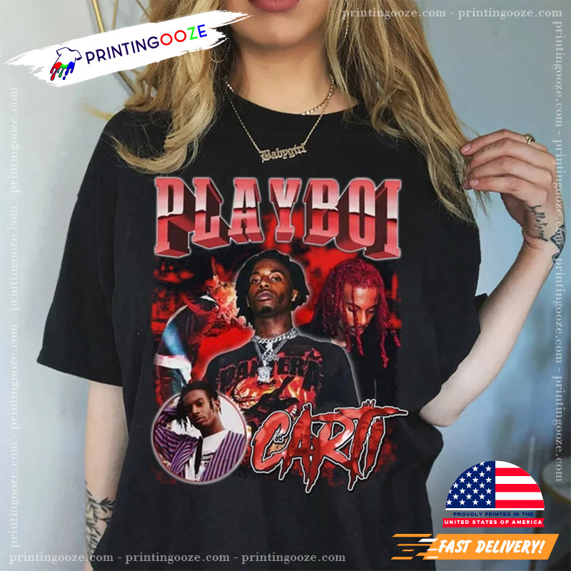 Vintage Playboi Carti 2023 Shirt, Playboi Carti Merch - Unleash