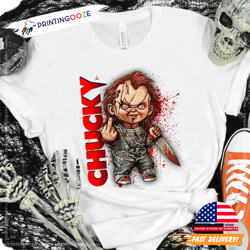 Chucky Scary Nightmare Vintage 90s Shirt - Unleash Your Chucky Scary Nightmare Vintage 90s Shirt - Unleash Your
