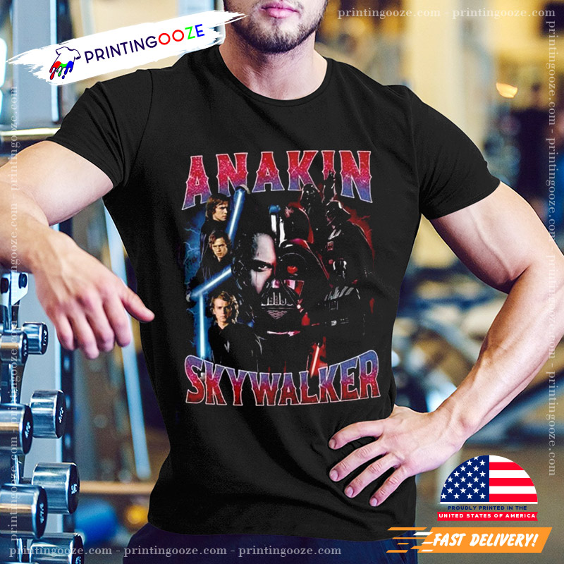 Vintage Anakin Skywalker Darth Vader 90s T-shirt - Unleash Your