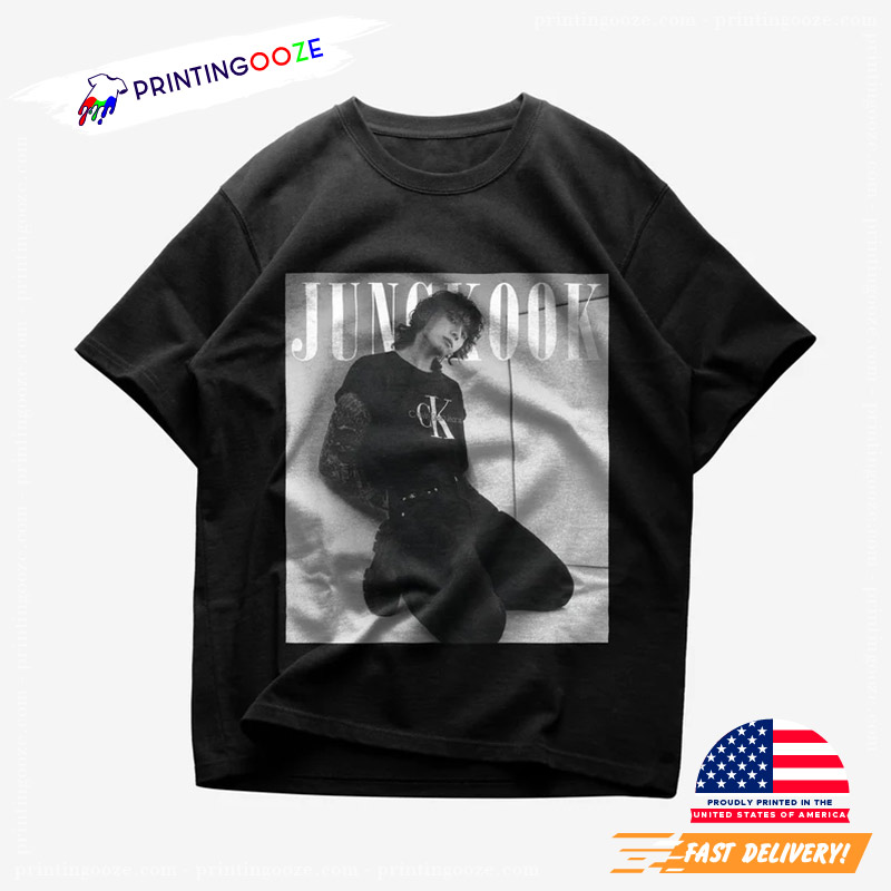 Vintage Jungkook BTS Calvin Klein T-Shirt - Unleash Your Creativity