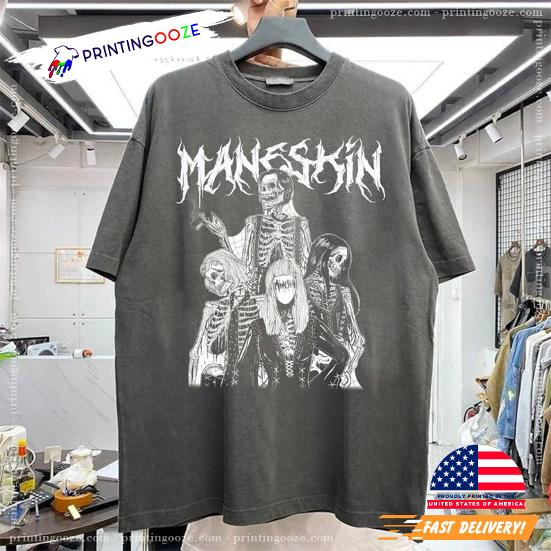 Maneskin Tour 2023 Rock Band Unisex T-Shirt - Unleash Your Creativity