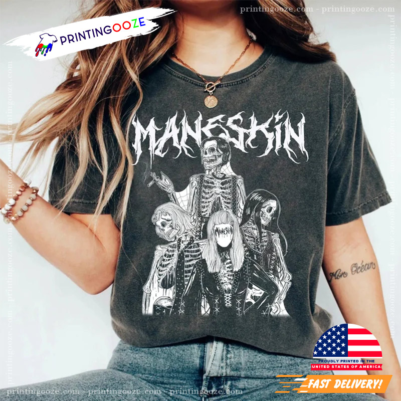 Maneskin Tour 2023 Rock Band Unisex T-Shirt - Unleash Your Creativity