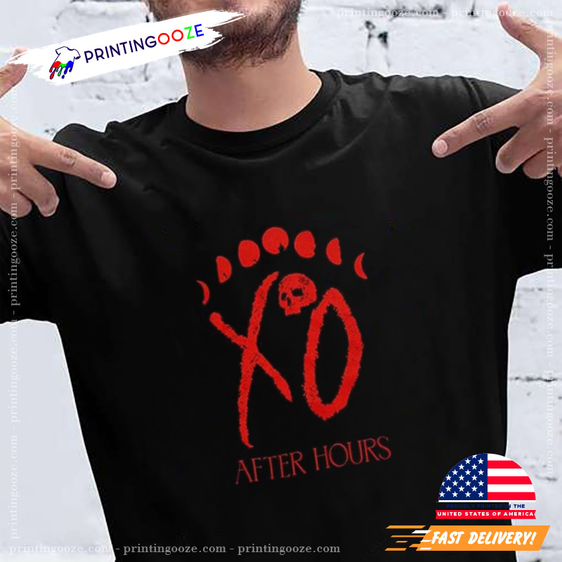 The Weeknd XO Label After Hours T-Shirt - Unleash Your Creativity