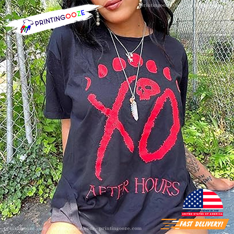 The Weeknd XO Label After Hours T-Shirt - Unleash Your Creativity