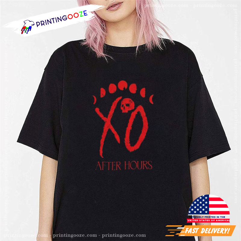 ザ・ウィークエンドＴシャツ（Lサイズ）AFTER HOURS Tシャツ XO The Weeknd Official x Rhuigi After Hours Casino T-Shirt (XO/T