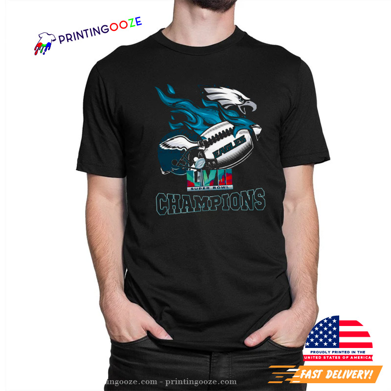 Philadelphia Eagles Champions Super Bowl 2023 LVII T-shirt - Unleash ...