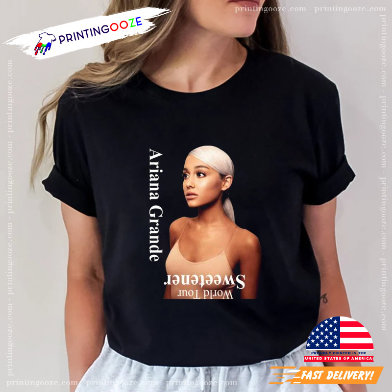 Ariana Grande Sweetener World Tour Portrait T-shirt - Unleash Your