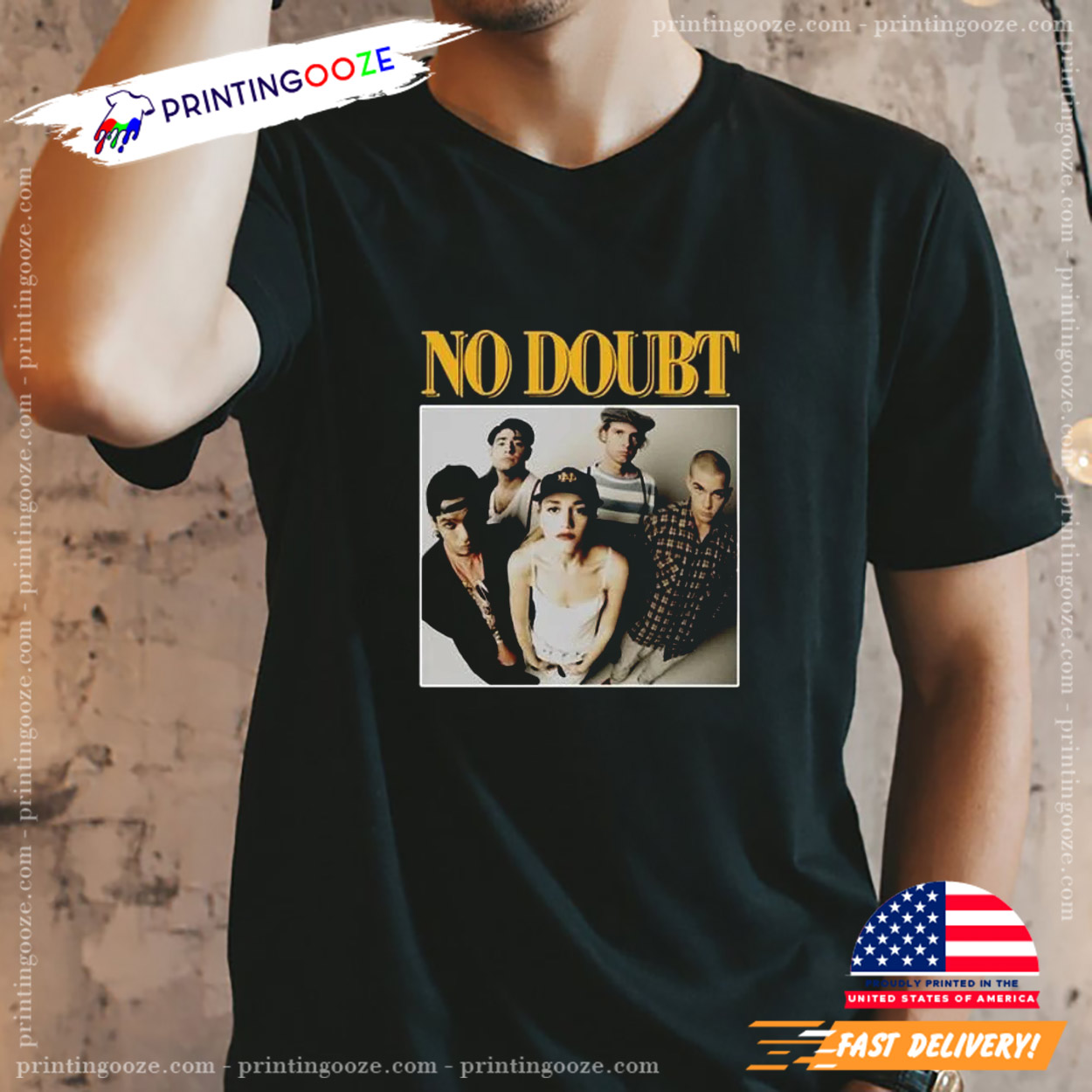 Gwen Stefani 90s No Doubt Tour Hip Hop T shirt - Unleash Your 