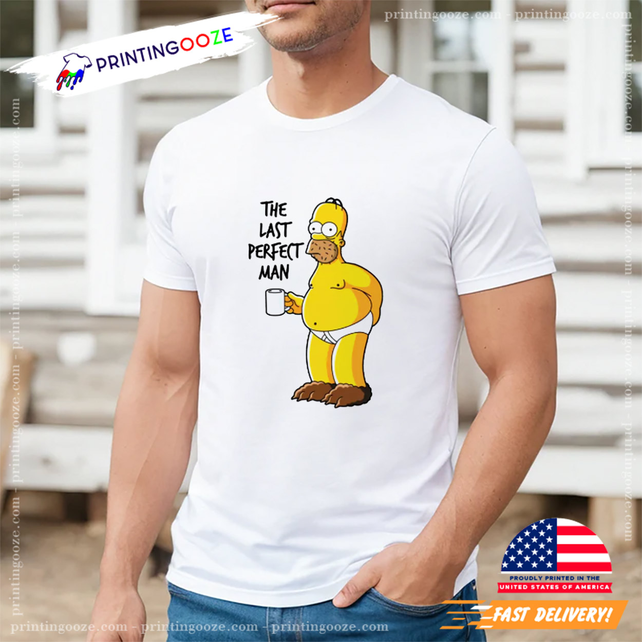 Simpson, unisex volwassenen Ho Ho D´oh! t-shirt kopen vanaf een prijs van 8.39