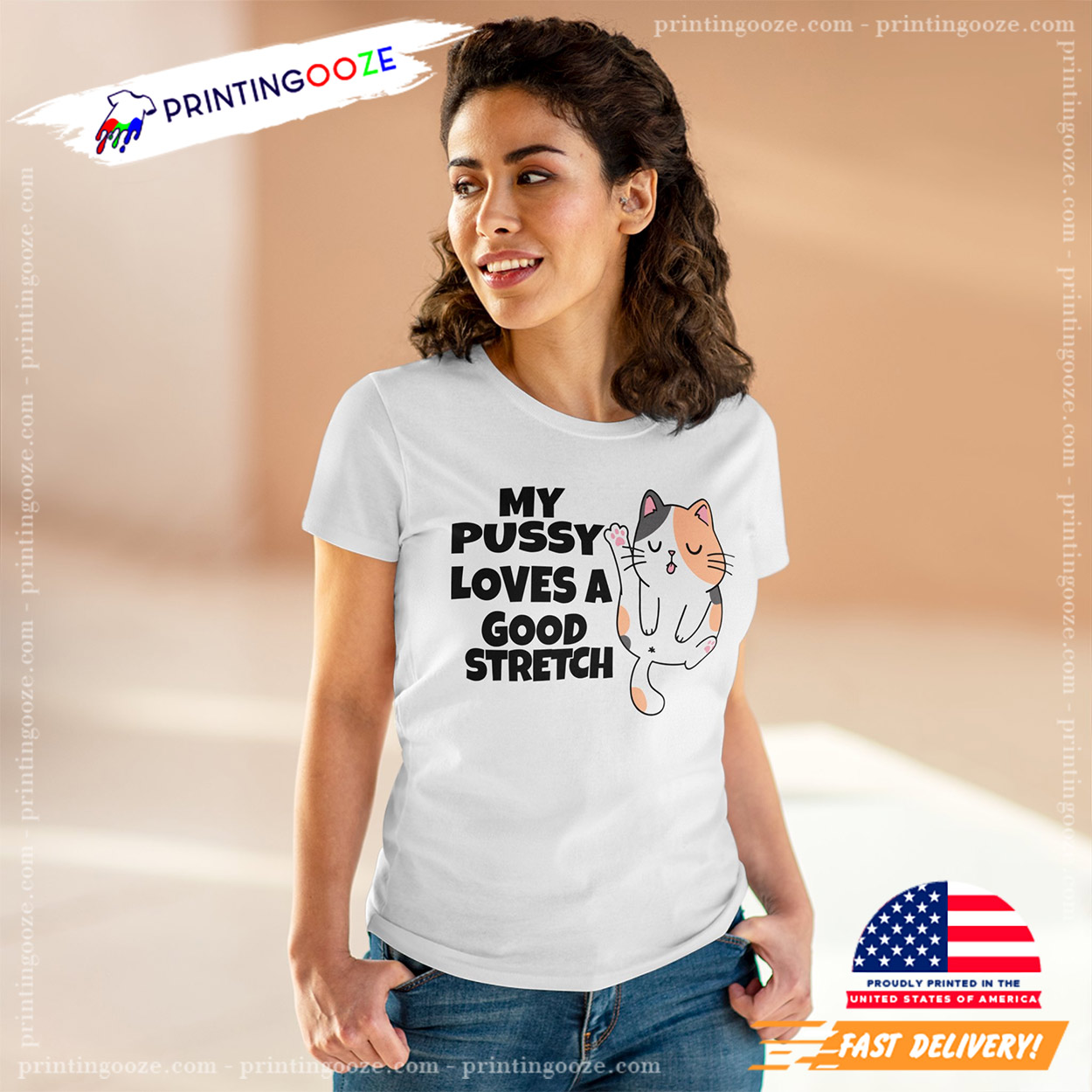 My Pussy Loves A Good Stretch Sexual Fantasies T-shirt - Unleash 