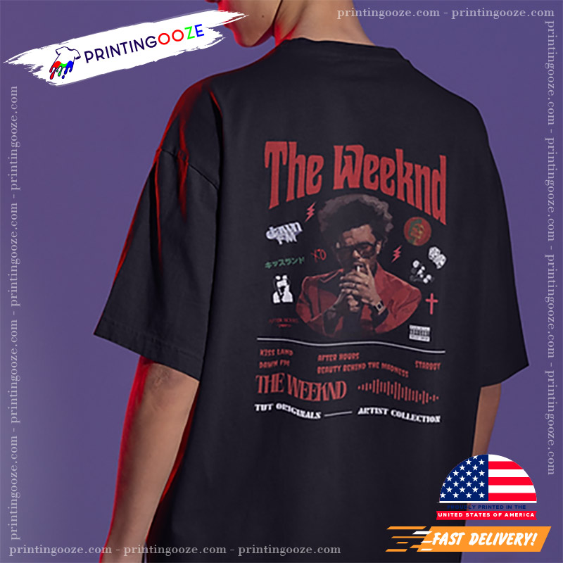 Weekend Merch THE WEEKND Artist Collection Music Tour Merch - Unleash Your Creativity