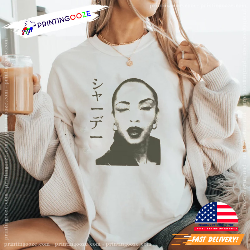 Sade Japanese Tour T-Shirt - Unleash Your Creativity