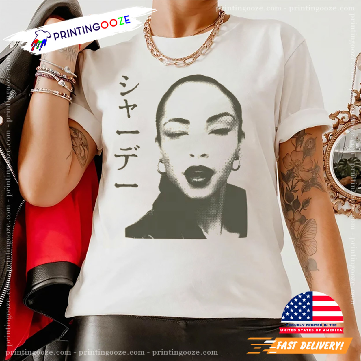 Sade Japanese Tour T-Shirt - Unleash Your Creativity