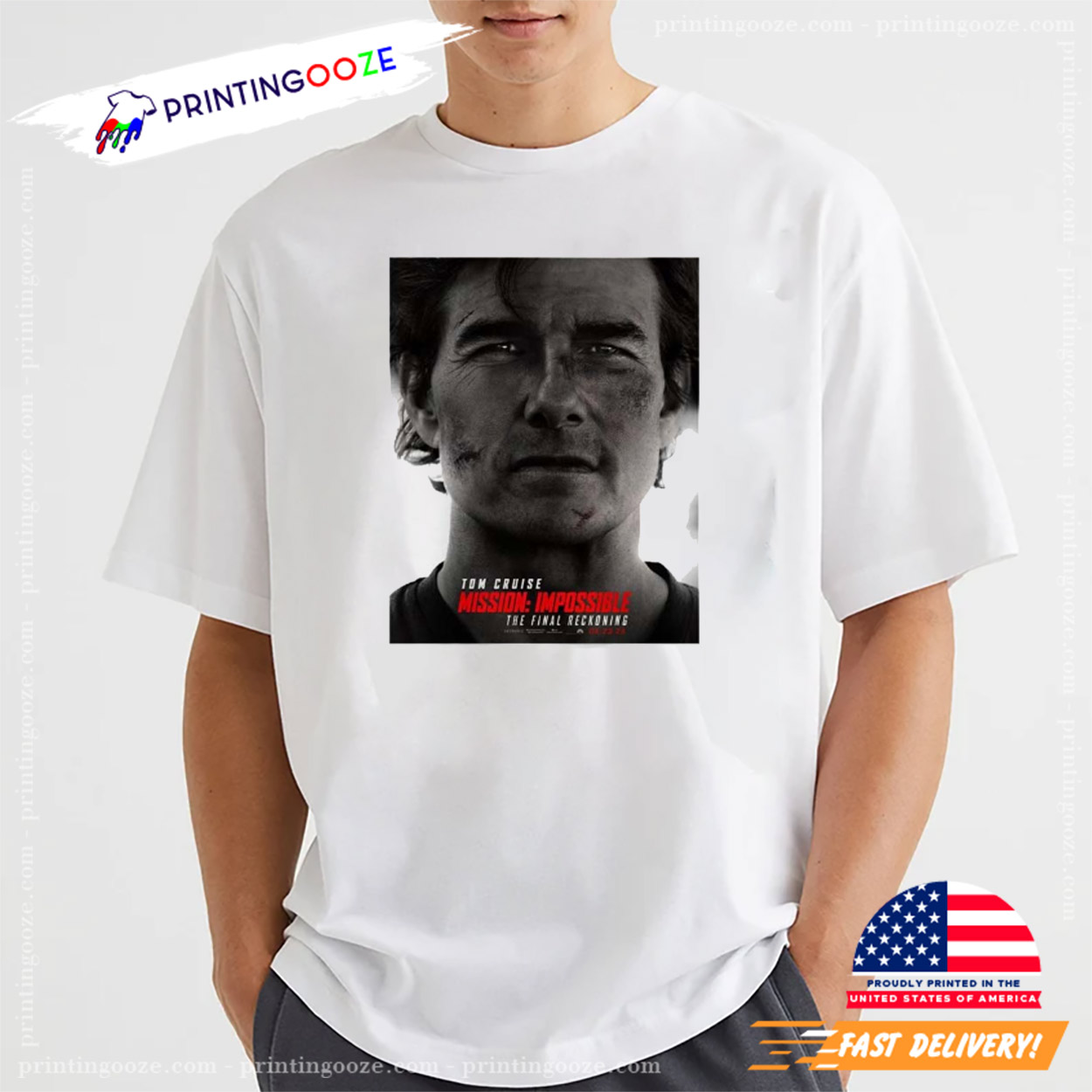 Tom Cruise Mission Impossible – The Final Reckoning T-shirt 