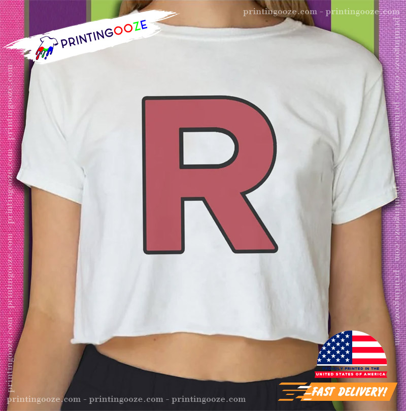 Team Rocket Pokémon Logo T-shirt - Unleash Your Creativity