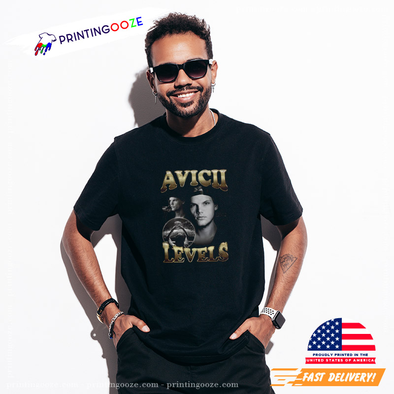 Avicii Levels Retro Graphic Tee - Unleash Your Creativity
