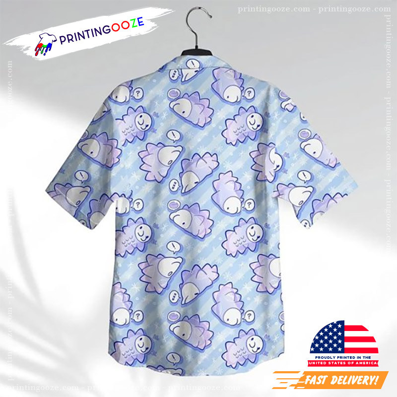 Snom Merch Snom Ice Bug Type Pokemon Hawaiian Shirt - Unleash Your Creativity