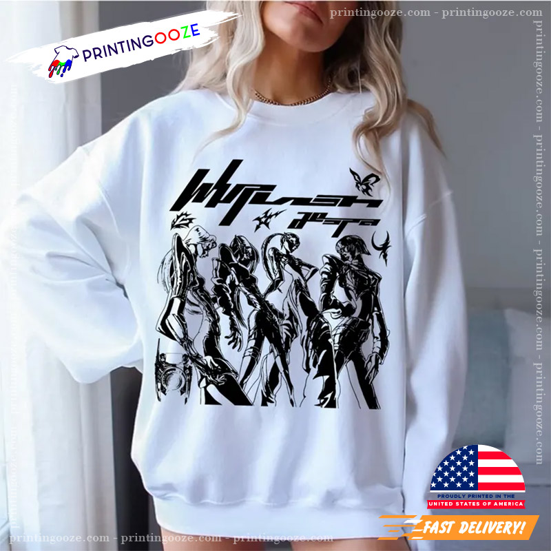Aespa Whiplash Album Graphic T-shirt - Unleash Your Creativity