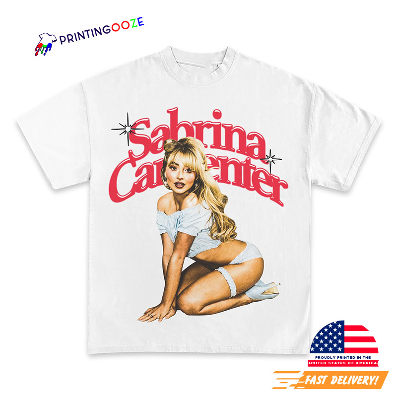 Sexy Sabrina Carpenter Graphic Tee - Unleash Your Creativity