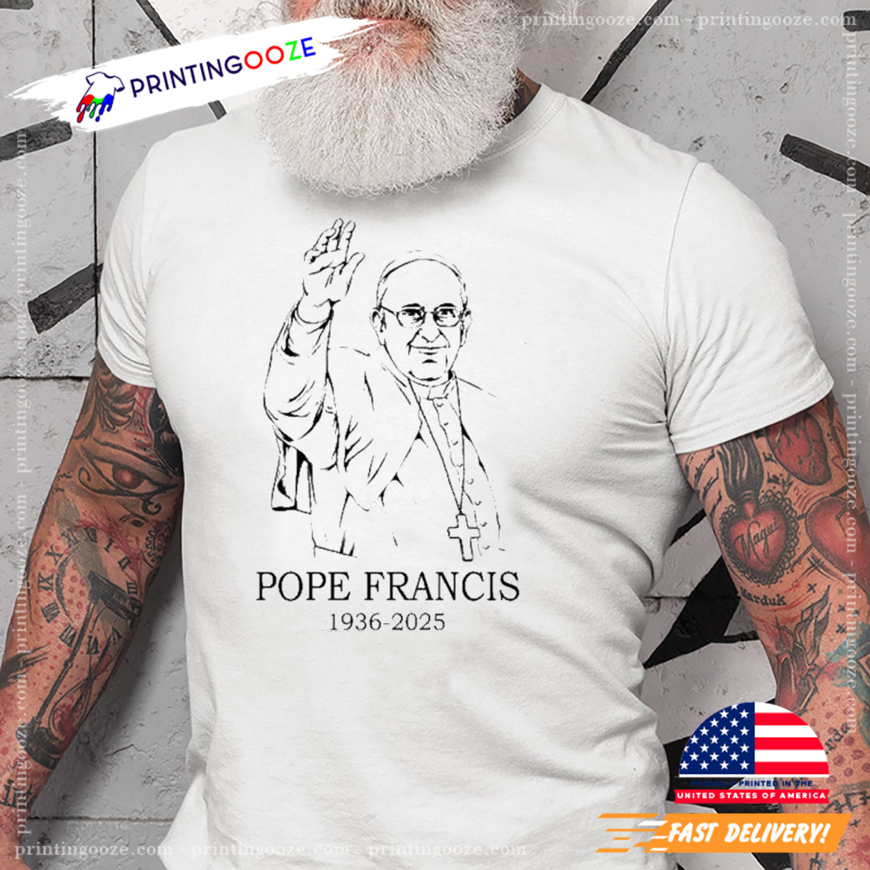 Original Pope Francis Vatican Catholic Memorial Shirt - Unleash Your ...