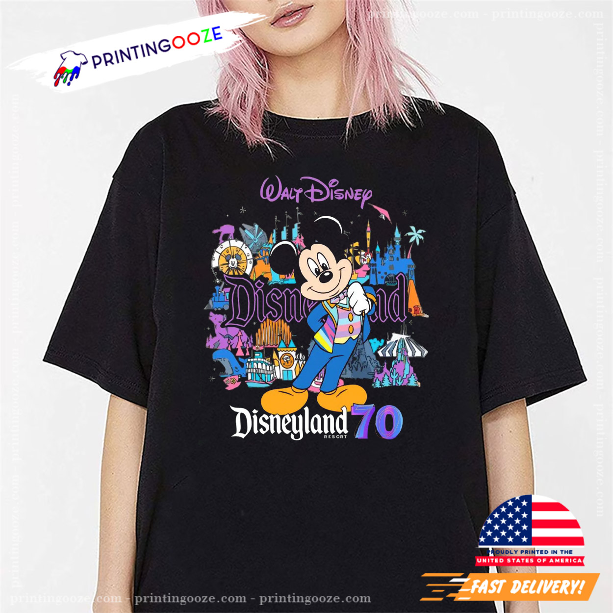 Mickey Mouse Disneyland 70th Anniversary Shirt - Unleash Your