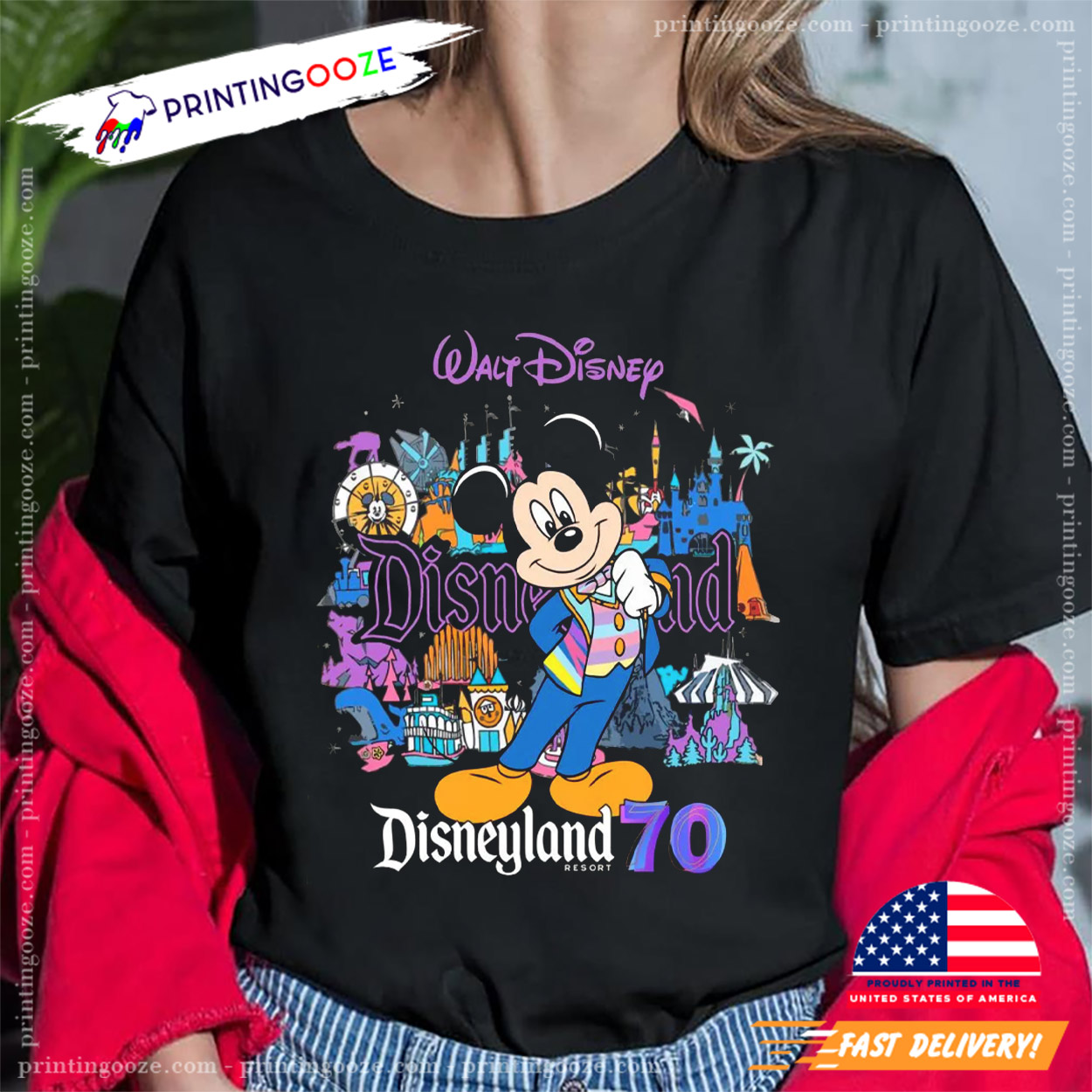 Mickey Mouse Disneyland 70th Anniversary Shirt - Unleash Your