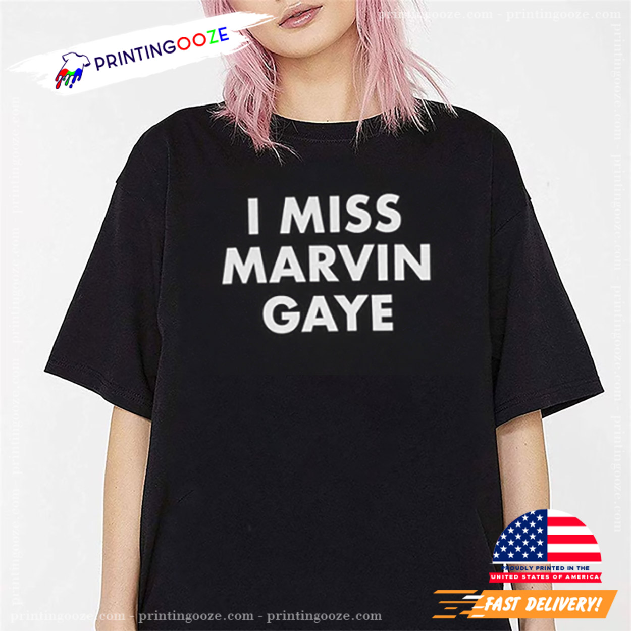I Miss Marvin Gaye T-shirt - Unleash Your Creativity