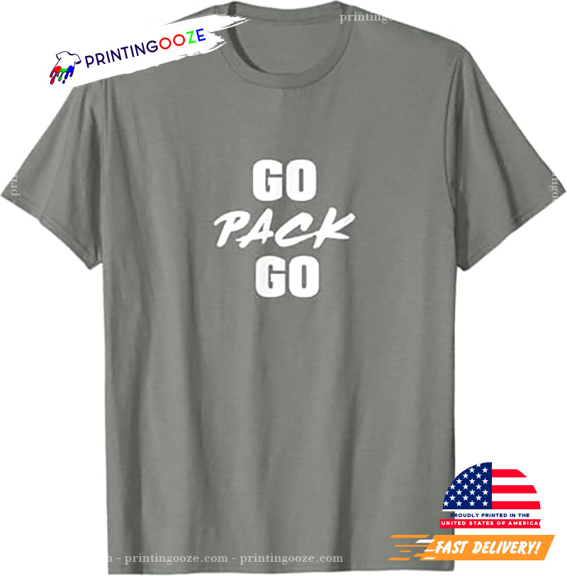 Go Pack Go Green Bay Football T-shirt - Unleash Your Creativity