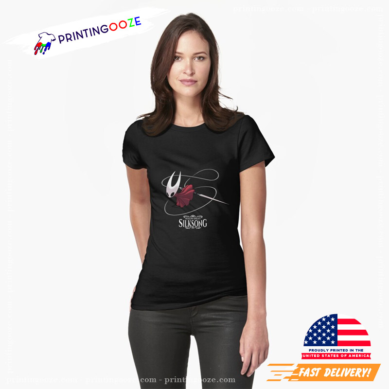 T-shirt Unisexe Hollow Knight Silksong - Design Graphique - Polyester Léger - Multi-tailles