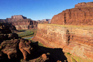 Green River, down in Canyonland National Park, Utah