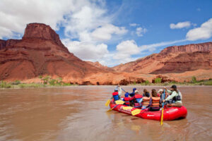 Rafting the Colorado River is a great full day activity in Moab Utah. http://www.moabadventurecenter.com/trips/rafting/am.php