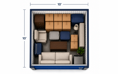10x10 storage unit