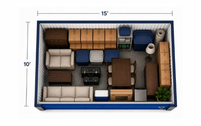 10x15 storage unit
