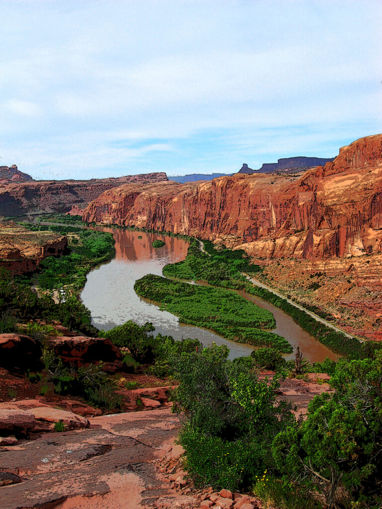 Colorado River in Moab