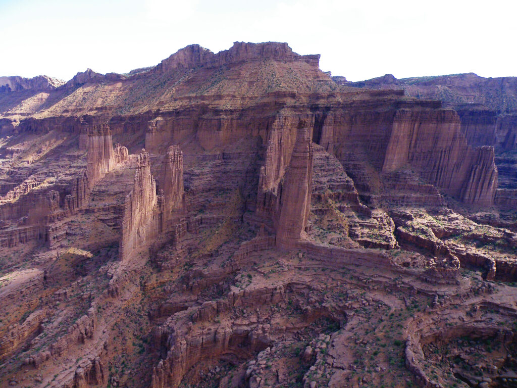 Fisher Towers in Professor Valley