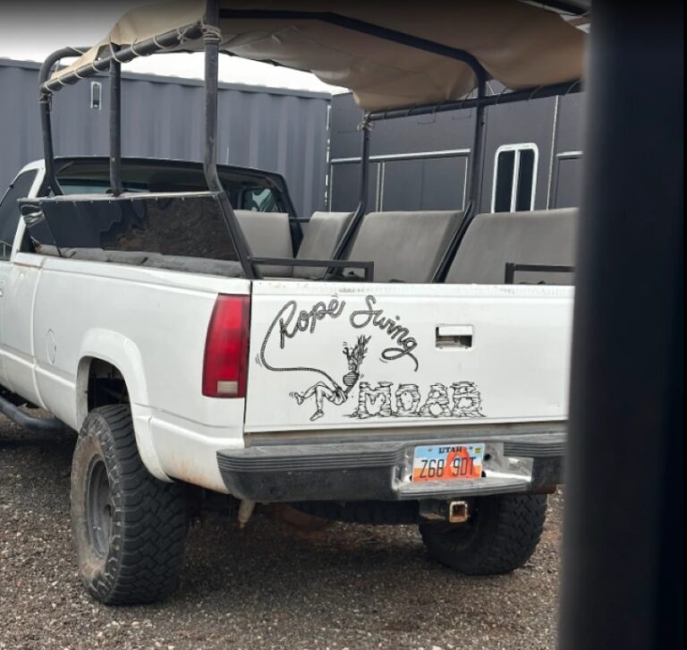 Rope-swing-vehicle