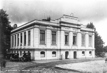 Edifício do Hospital São Geraldo, na primeira metade do século XX