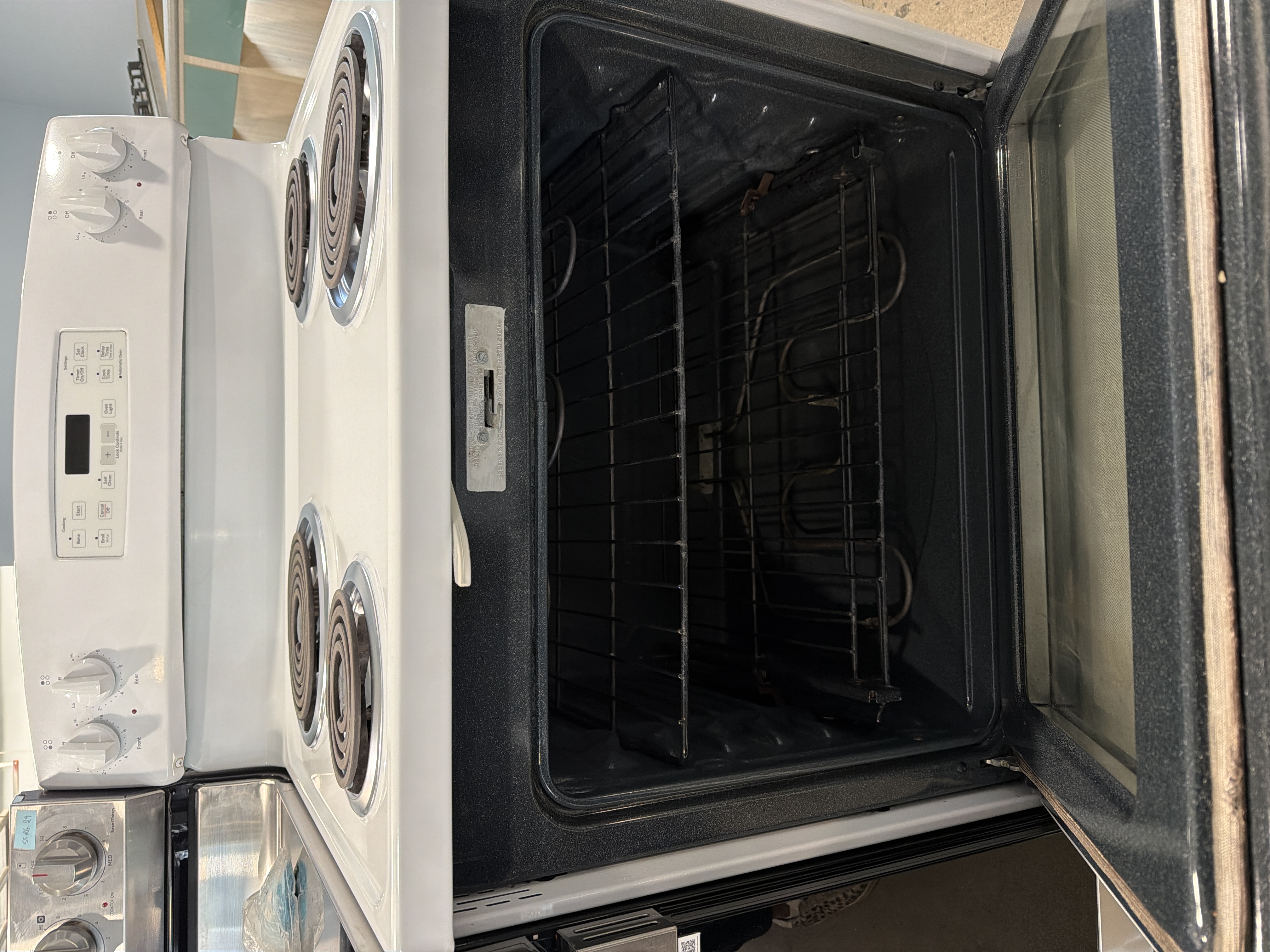 White coil top range - $429.00 - GE-RG-0000293