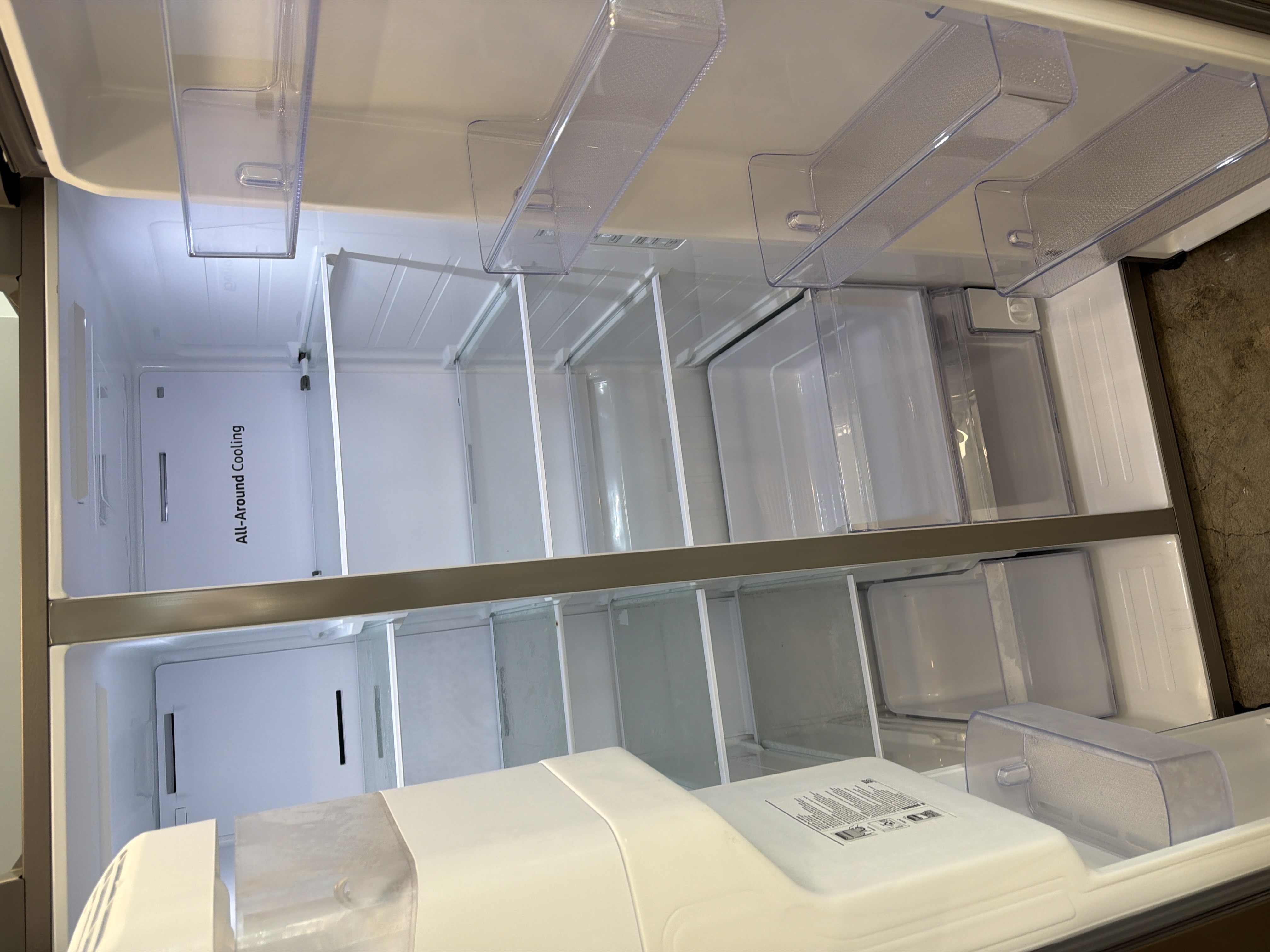 Stainless steel side by side refrigerator - $999.00 - SS-RF-0000021