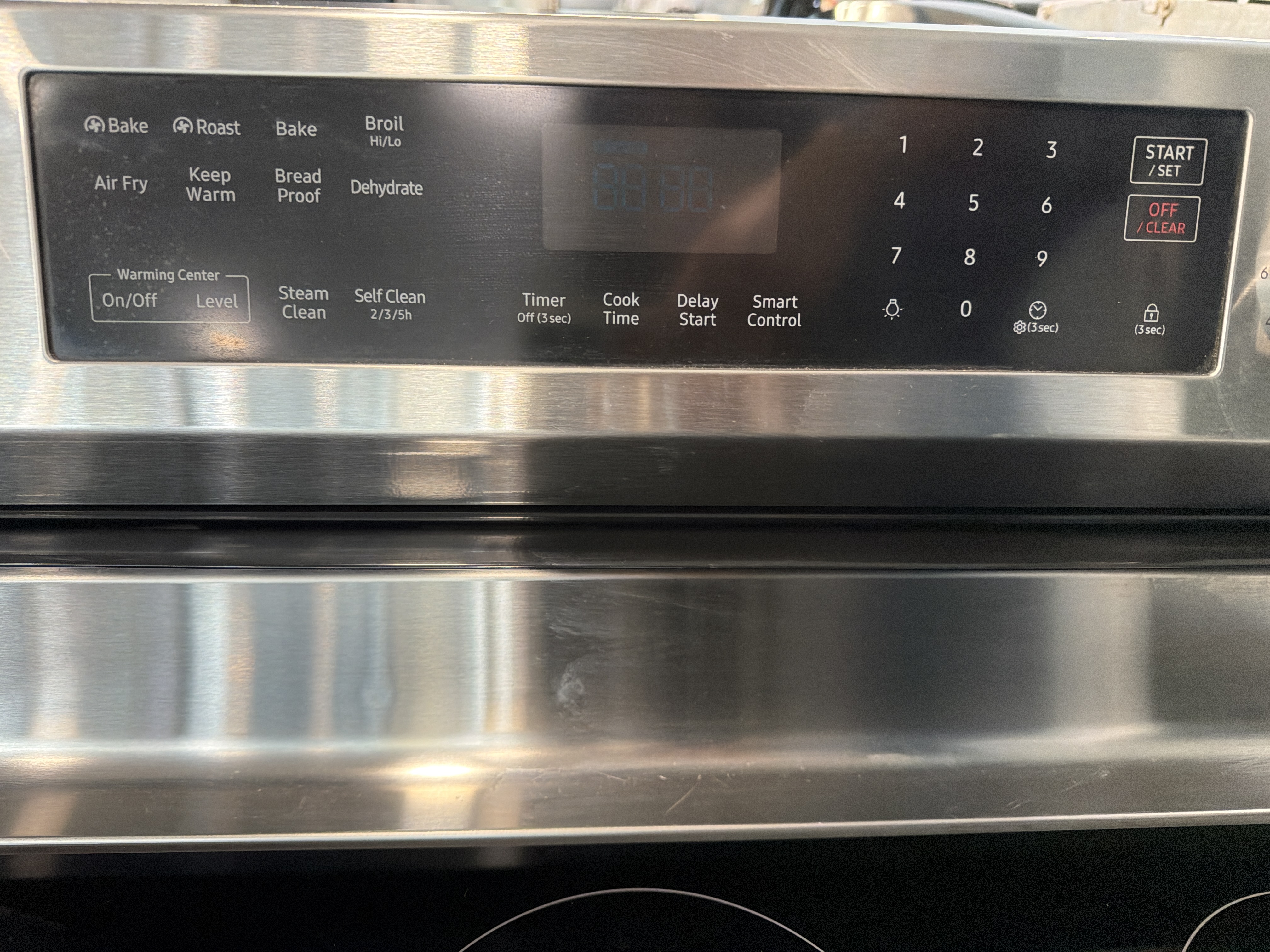 Stainless steel Glass top range - $679.00 - SS-RG-0000029