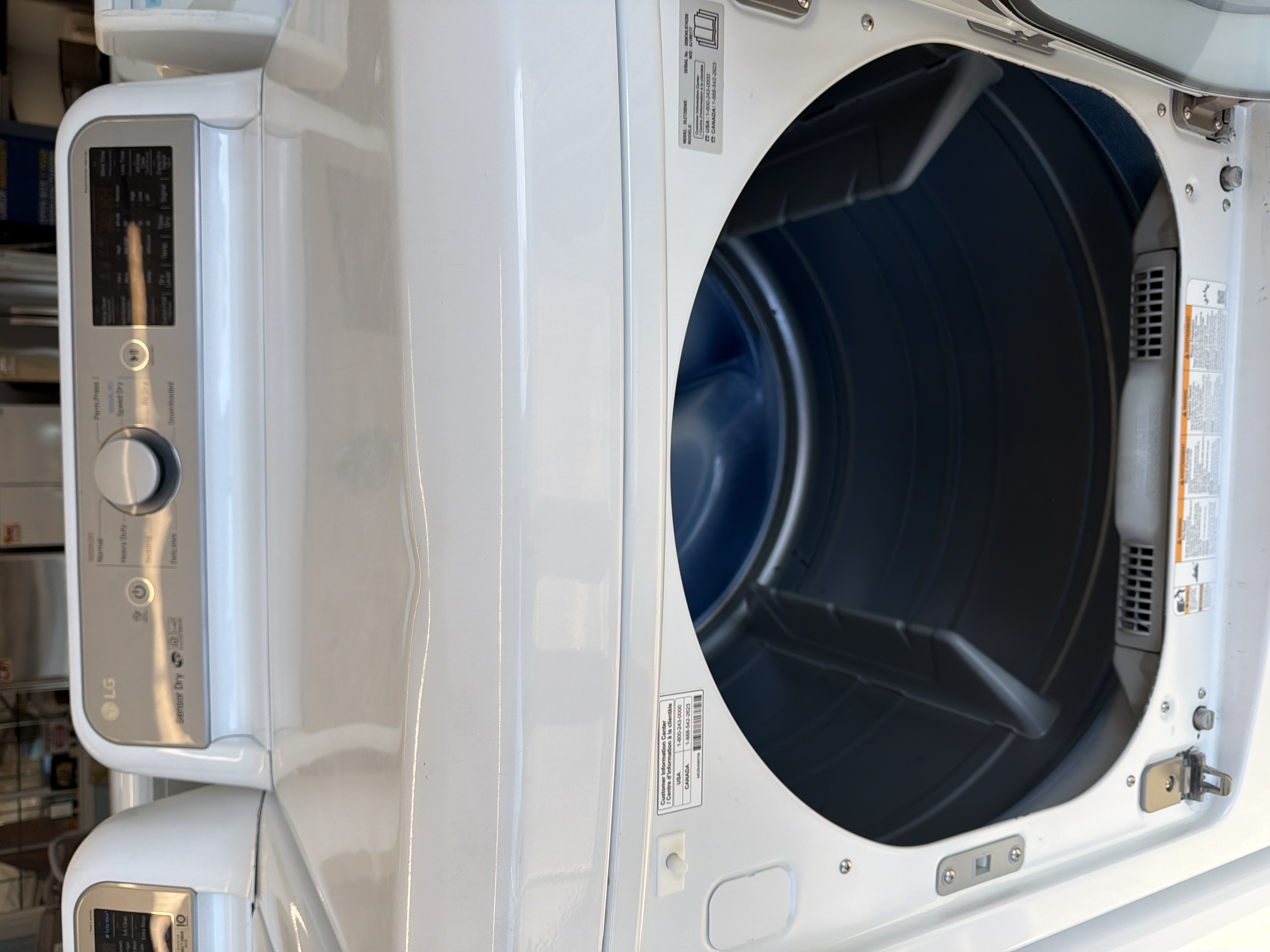 Top load  washer and dryer set - $799.00 - LG-WD-0000145