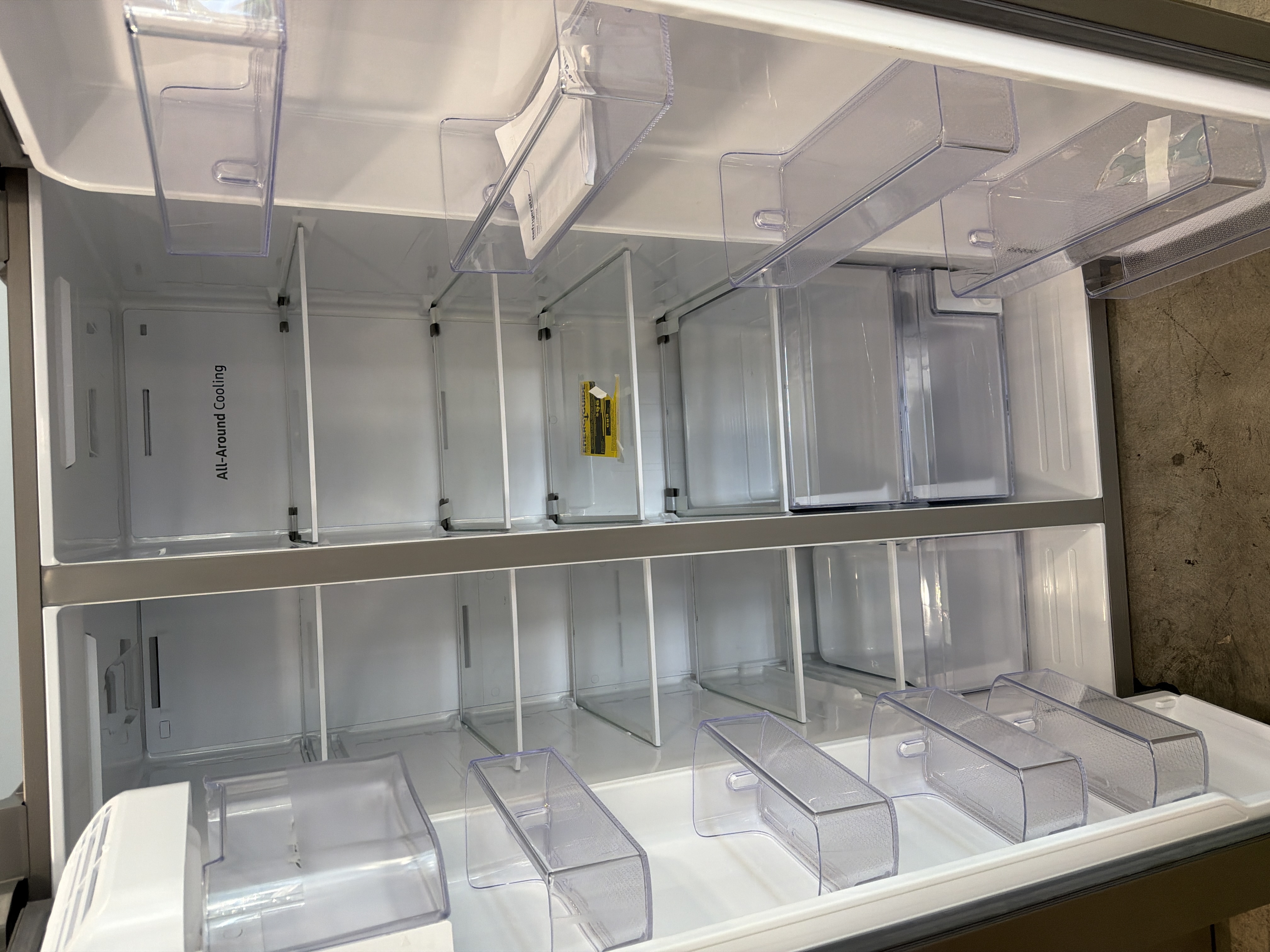 Samsung stainless steel side by side refrigerator - $899.00 - SS-RF-0000022