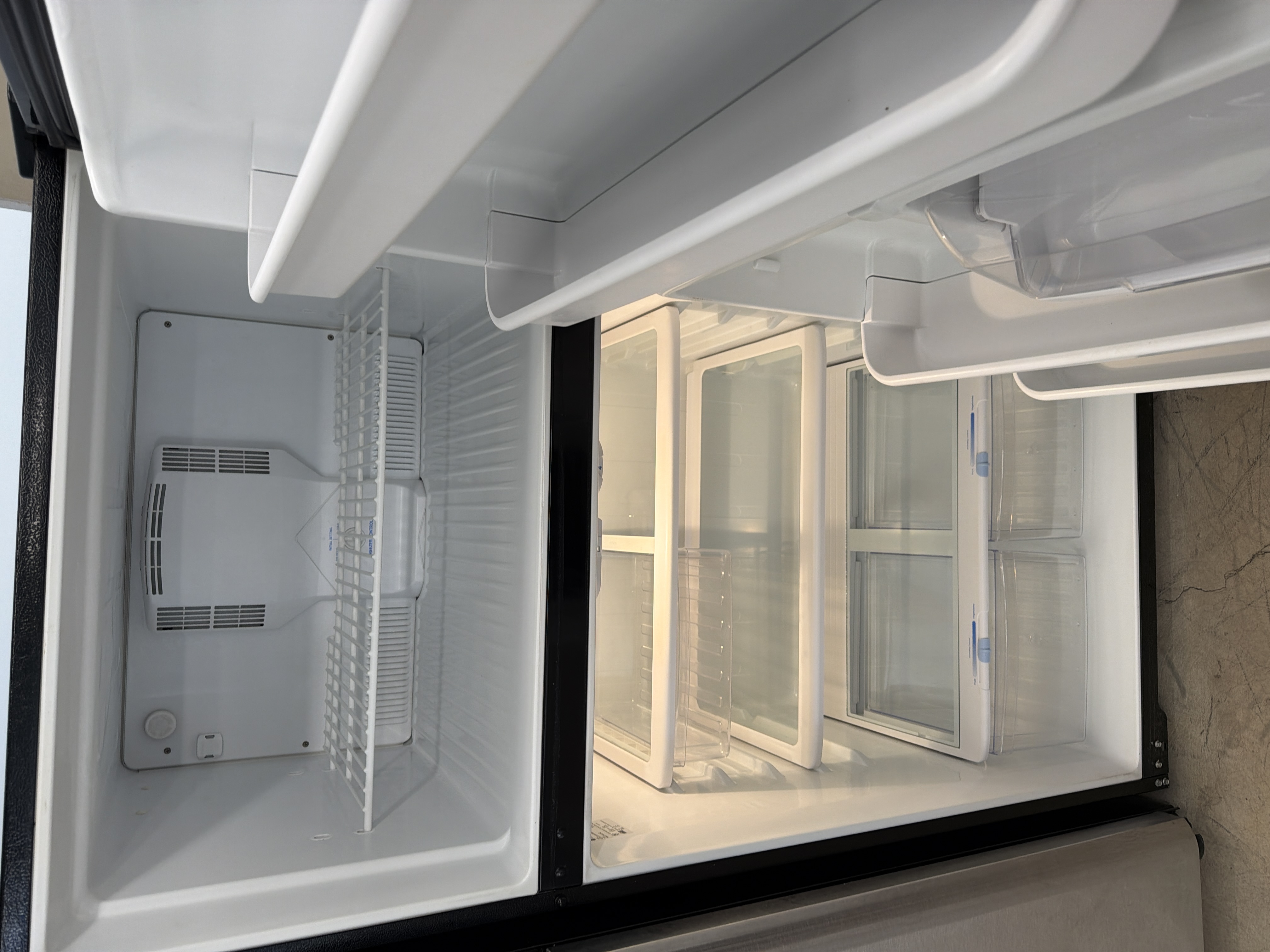 Stainless steel top mount refrigerator - $499.00 - GE-RF-0000301