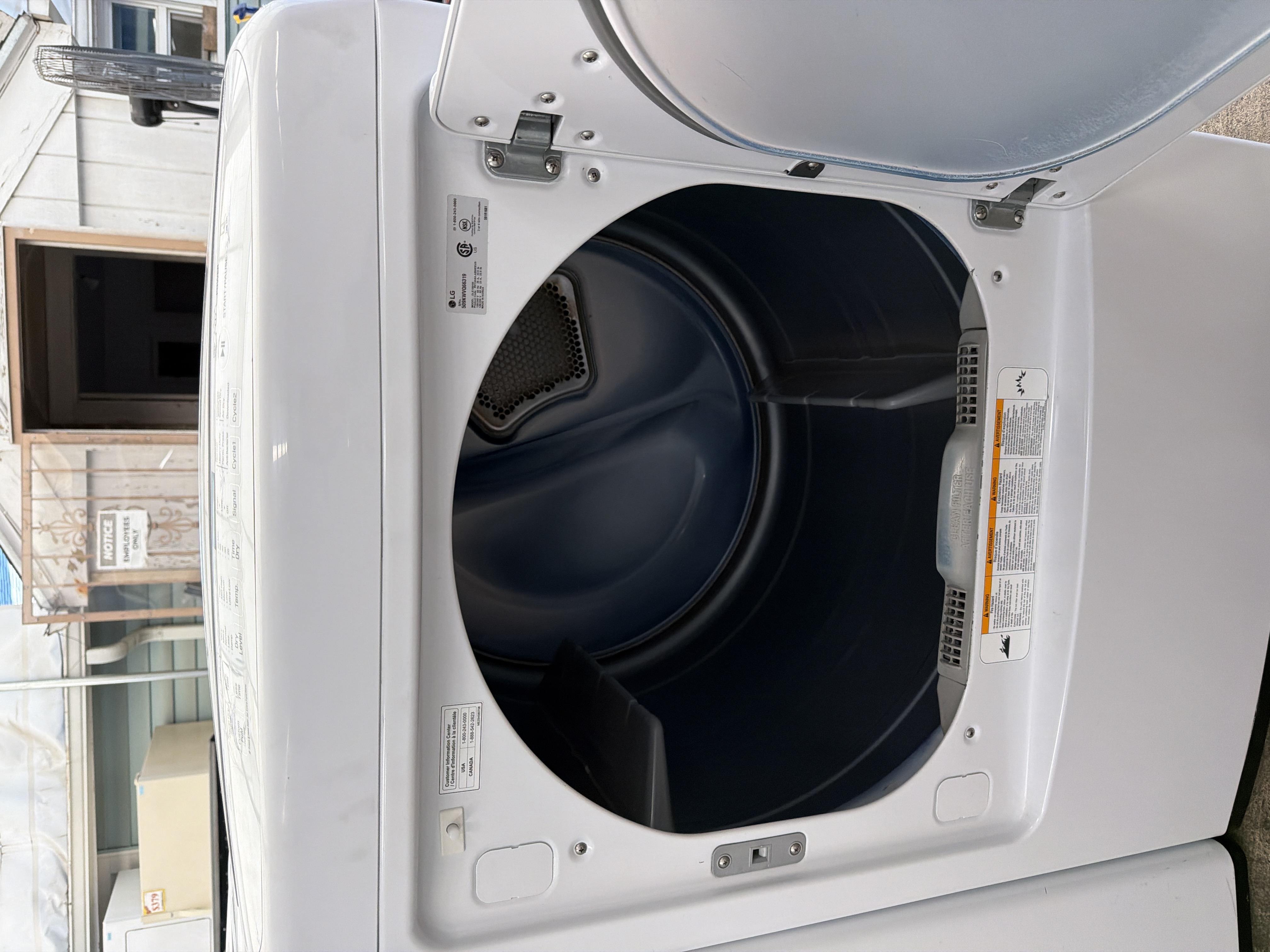 LG top load washer and dryer set - $799.00 - LG-WD-0000146